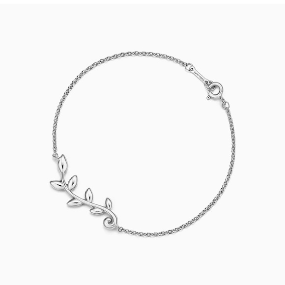 Tiffany & Co. Jewelry - Tiffany Silver Leaf Vine Chain Bracelet